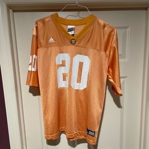 Tennessee Volunteers Orange #20 Adidas Football Jersey-Adult Small